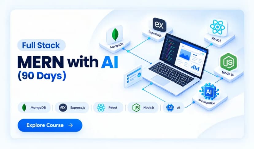 Full Stack MERN with AI (90 Days)