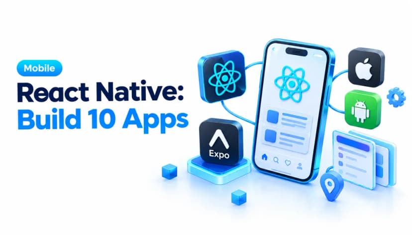 React Native: Build 10 Apps